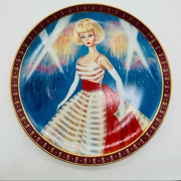 Barbie Collectible Plate Set - Picture 10 of 10